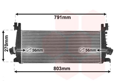 VAN WEZEL Интеркулер 37004549